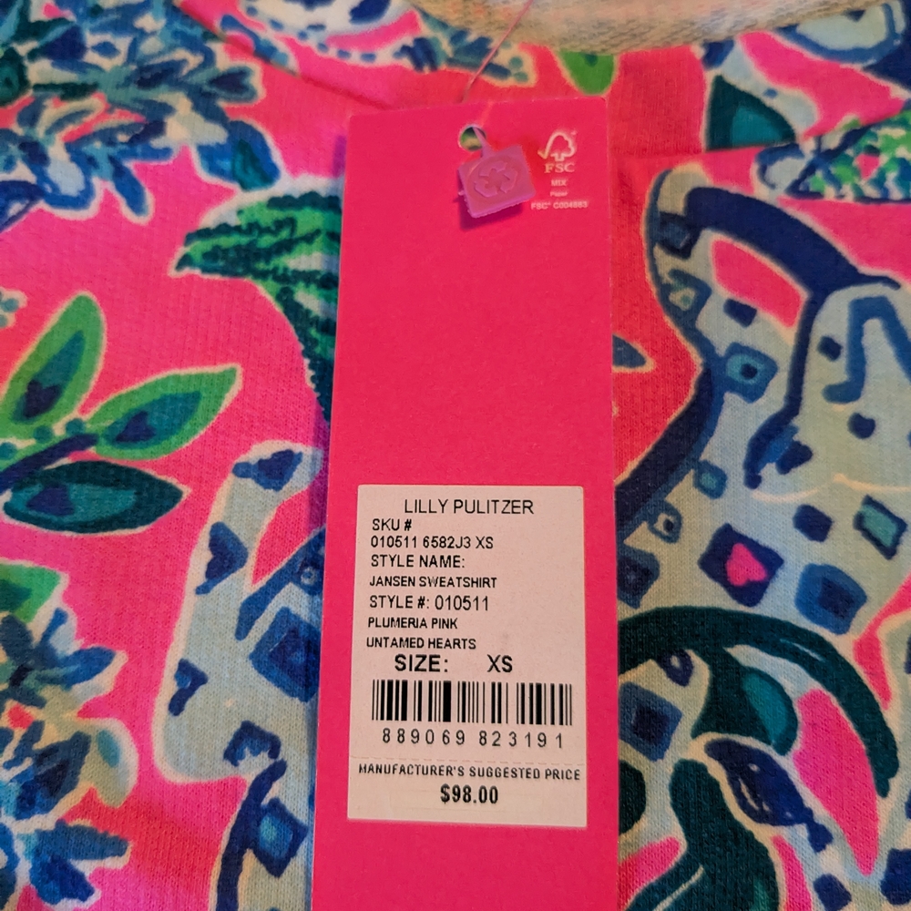 Lilly Pulitzer Multicolor Long Sleeve Tee